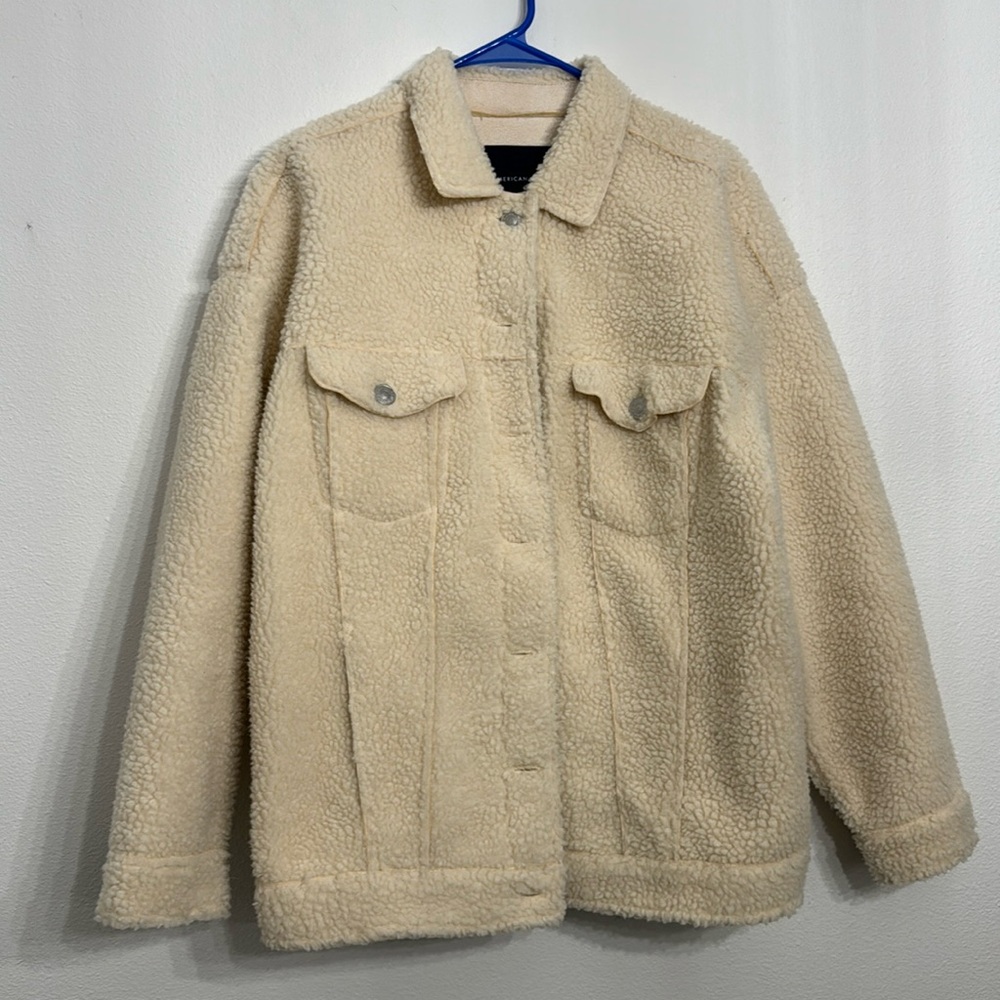 American Eagle Faux Shearling Jacket